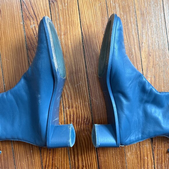 Acne Studios Logo Print Ankle Boots - Picture 12 of 12